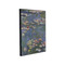 Water Lilies by Claude Monet 11x14 Wood Print - Angle View