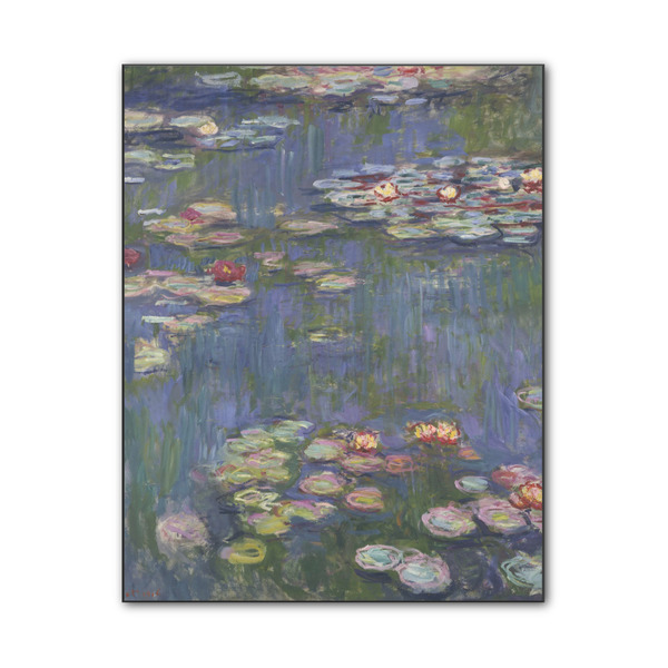 Custom Water Lilies by Claude Monet Wood Print - 11x14