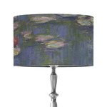 Water Lilies by Claude Monet 12" Drum Lamp Shade - Fabric