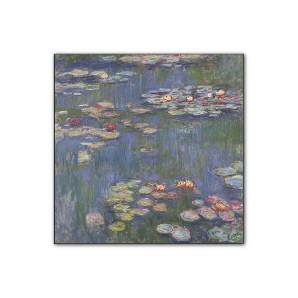 Custom Water Lilies by Claude Monet Wood Print - 12x12