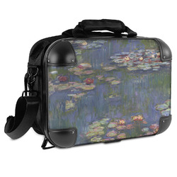 Water Lilies by Claude Monet Hard Shell Briefcase - 15"