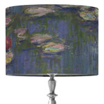 Water Lilies by Claude Monet 16" Drum Lamp Shade - Fabric