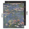 Water Lilies by Claude Monet 20x24 Wood Print - Front & Back View