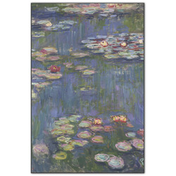 Water Lilies by Claude Monet Wood Print - 20x30