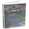 Water Lilies by Claude Monet 3-Ring Binder 3/4 - Main