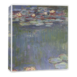 Water Lilies by Claude Monet 3-Ring Binder - 1 inch