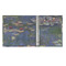 Water Lilies by Claude Monet 3 Ring Binders - Full Wrap - 1" - OPEN INSIDE