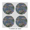 Water Lilies by Claude Monet 4" Multipurpose Round Labels - Sheet