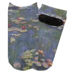 Water Lilies by Claude Monet Adult Ankle Socks