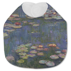 Water Lilies by Claude Monet Jersey Knit Baby Bib