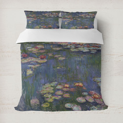 Water Lilies by Claude Monet Duvet Cover Set - Full / Queen