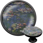 Water Lilies by Claude Monet Cabinet Knob (Black)