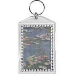 Water Lilies by Claude Monet Bling Keychain