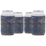 Water Lilies by Claude Monet Can Cooler (12 oz) - Set of 4