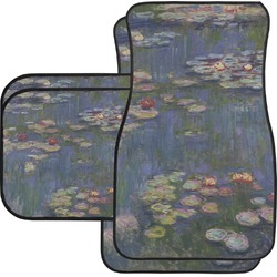 Water Lilies by Claude Monet Car Floor Mats Set - 2 Front & 2 Back