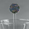 Water Lilies by Claude Monet Clear Plastic 7" Stir Stick - Round - Main