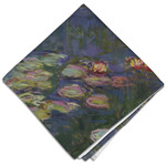 Water Lilies by Claude Monet Cloth Dinner Napkin - Single