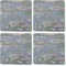 Water Lilies by Claude Monet Coaster Rubber Back - Apvl