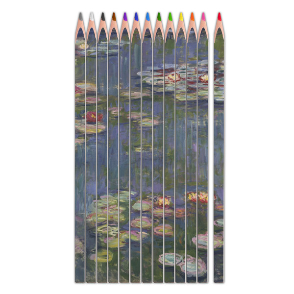 Custom Water Lilies by Claude Monet Colored Pencils