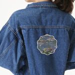 Water Lilies by Claude Monet Twill Iron On Patch - Custom Shape - X-Large