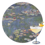 Water Lilies by Claude Monet Printed Drink Topper - 3.5"