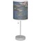 Water Lilies by Claude Monet Drum Lampshade with base included