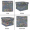 Water Lilies by Claude Monet Gift Boxes with Lid - Canvas Wrapped - XX-Large - Approval