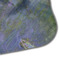 Water Lilies by Claude Monet Hooded Baby Towel- Detail Corner