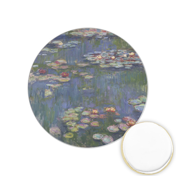 Custom Water Lilies by Claude Monet Printed Cookie Topper - 1.25"