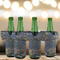 Water Lilies by Claude Monet Jersey Bottle Cooler - Set of 4 - LIFESTYLE