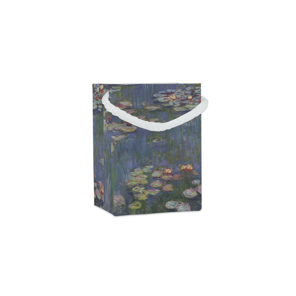 Custom Water Lilies by Claude Monet Jewelry Gift Bags - Matte