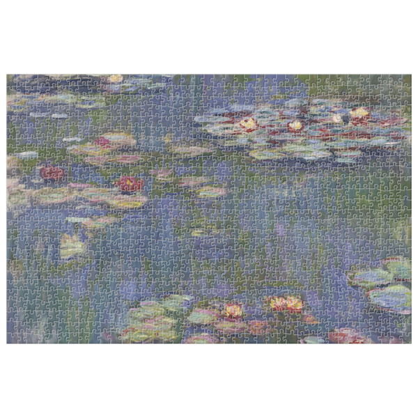 Custom Water Lilies by Claude Monet 1014 pc Jigsaw Puzzle