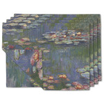 Water Lilies by Claude Monet Linen Placemat