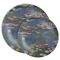 Water Lilies by Claude Monet Melamine Plates - PARENT/MAIN