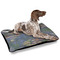 Water Lilies by Claude Monet Outdoor Dog Beds - Large - IN CONTEXT