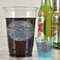 Water Lilies by Claude Monet Plastic Shot Glasses - In Context