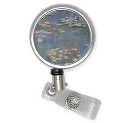 Water Lilies by Claude Monet Retractable Badge Reel