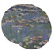 Water Lilies by Claude Monet Round Paper Coaster - Main