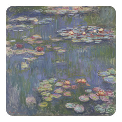 Water Lilies by Claude Monet Square Decal - XLarge