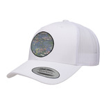 Water Lilies by Claude Monet Trucker Hat - White