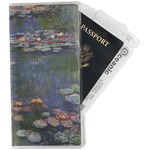 Water Lilies by Claude Monet Travel Document Holder