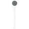 Water Lilies by Claude Monet White Plastic 7" Stir Stick - Round - Single Stick