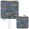 Water Lilies by Claude Monet White Plastic Stir Stick - Double Sided - Approval