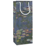 Water Lilies by Claude Monet Wine Gift Bags - Matte