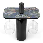 Water Lilies by Claude Monet Wine Bottle & Glass Holder