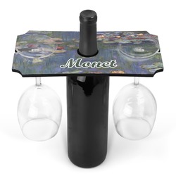 Water Lilies by Claude Monet Wine Bottle & Glass Holder