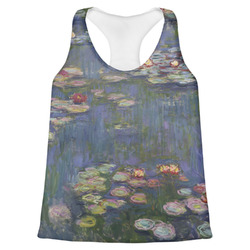 Water Lilies by Claude Monet Womens Racerback Tank Top - Medium