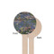 Water Lilies by Claude Monet Wooden 6" Stir Stick - Round - Single Sided - Front & Back