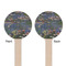 Water Lilies by Claude Monet Wooden 7.5" Stir Stick - Round - Double Sided - Front & Back