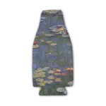 Water Lilies by Claude Monet Zipper Bottle Cooler